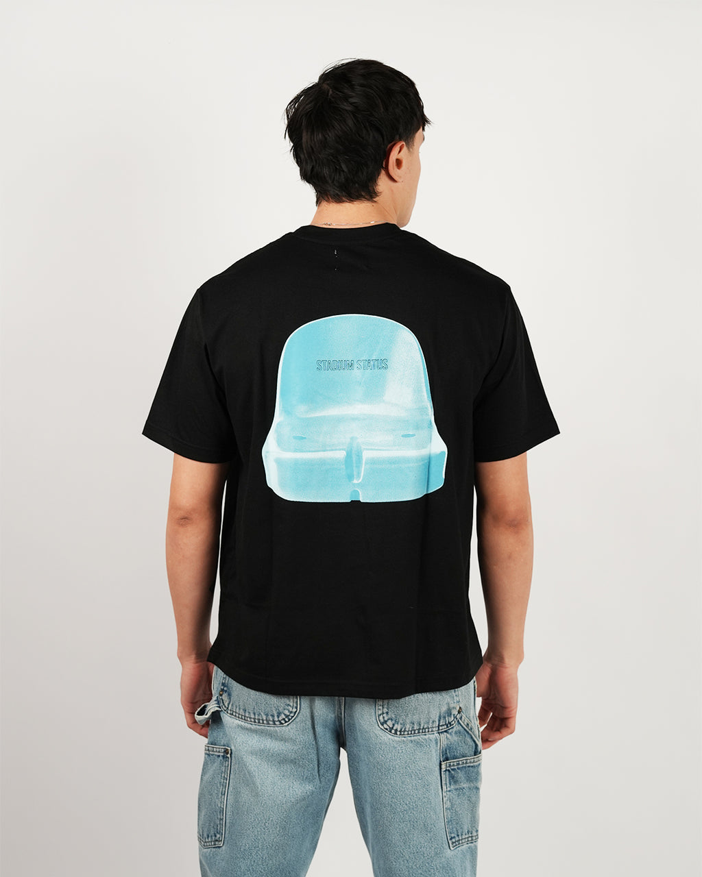 SS CHAIR TEE - BLACK
