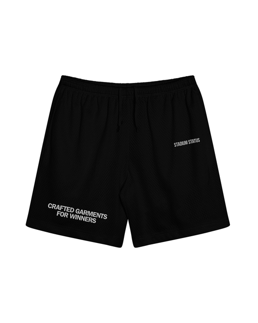 SS MESH SHORTS (BLACK)